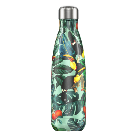 Термос chilly's bottles, tropical, toucan, 500 мл