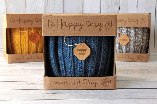 Вязаная кружка "Джин"