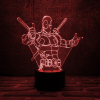 3D светильник  Дэдпул 2