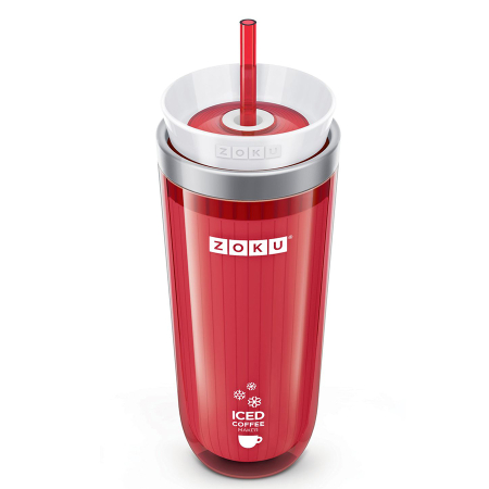 Стакан для охлаждения напитков iced coffee maker красный