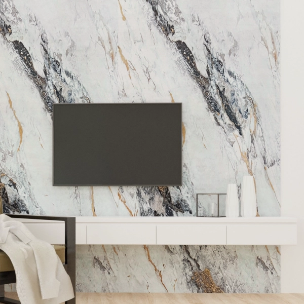 Панель PVC глянец Мелони Wall Амберстоун М-033 1200*600*1,5мм (4 шт в упак)