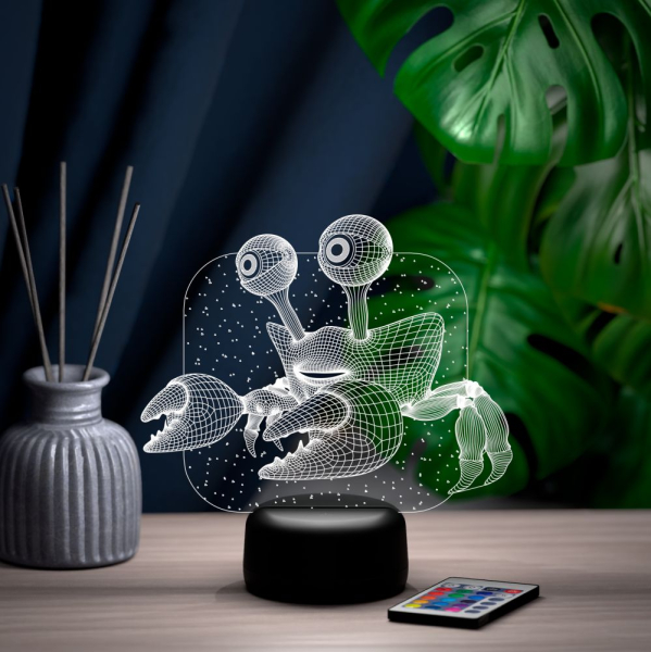 3D светильник  Светильник "Краб"