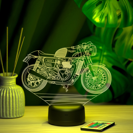 3D светильник  Светильник "Мотоцикл Triumph"