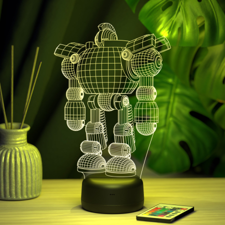 3D светильник  Светильник "Робот"