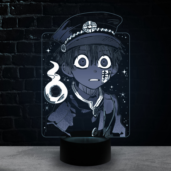 3D светильник  Туалетный мальчик Ханако-Кун