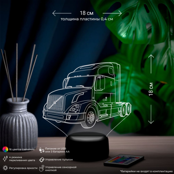 3D светильник  Светильник "Фура #2"