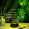 3D светильник  Светильник "Автомобиль Land Cruiser 200"