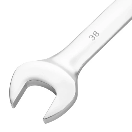 Ключ комбинированный 38мм, никелированный Сибртех