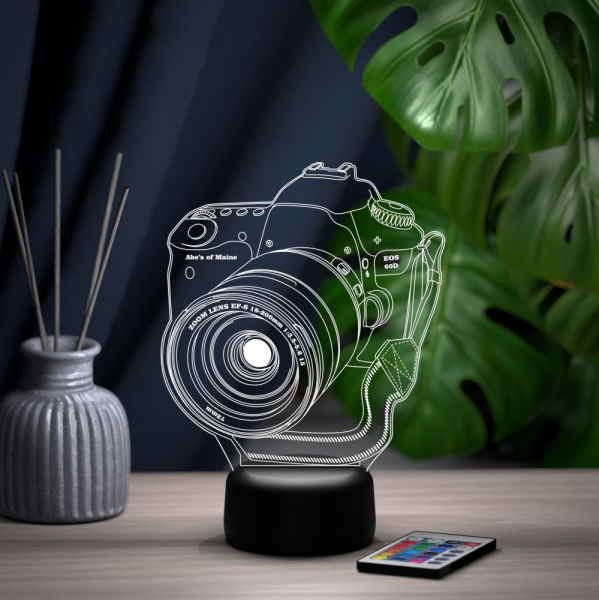 3D светильник  Светильник "Фотоаппарат"