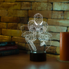 3D светильник  Человек паук #3