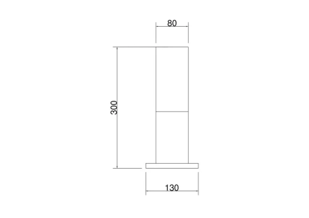 Ландшафтный светильник Outdoor O418FL-01B