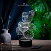 3D светильник  Светильник "Мишка с именем Омар"
