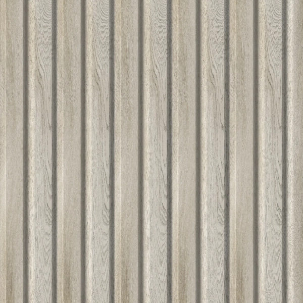 Панель Стеновая Реечная МДФ Stella Beats Standart Дуб Грей 2700x119x16 (4шт.упак.)