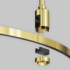 Шинопровод накладной/подвесной Technical TRX154-2SR-D1200-BS