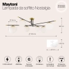 Потолочный светильник Maytoni MOD048CL-06G