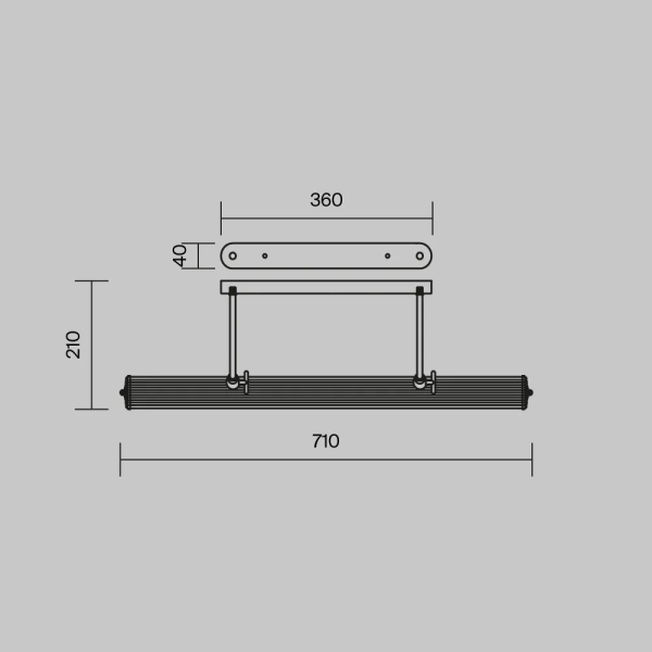 Подсветка Maytoni PIC119-44-R