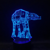 3D светильник  AT-AT