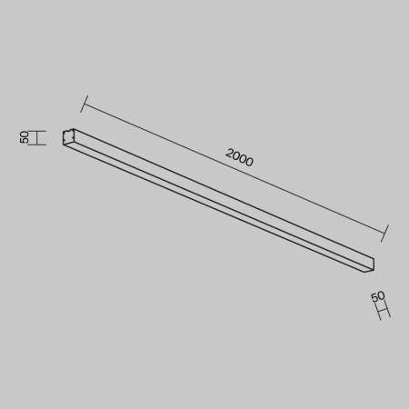 Линейный светильник Technical LL311031
