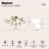 Потолочный светильник Maytoni MOD545PL-12G