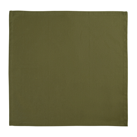 Салфетка сервировочная оливкового цвета из коллекции wild, 45х45 см