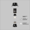 Встраиваемый светильник Technical DL123-10W-2.7K-B
