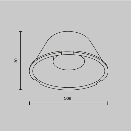 Аксессуары честный знак Technical LensD69-24