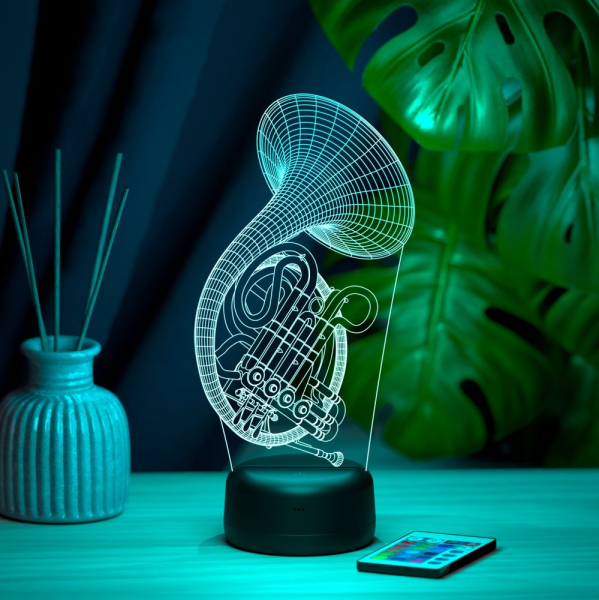 3D светильник  Светильник "Валторна"