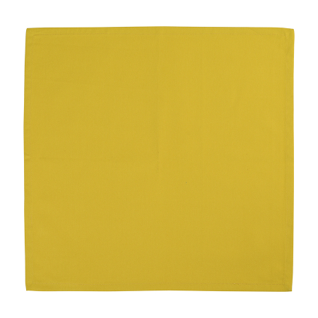 Салфетка сервировочная горчичного цвета из коллекции wild, 45х45 см