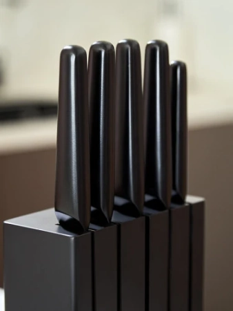 Нож Сантоку carbon, 18 см