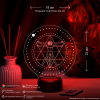 3D светильник  Светильник "Витрувианский человек (Леонардо да Винчи)"