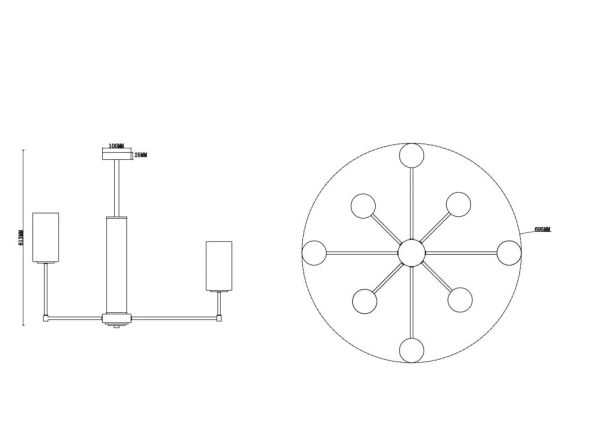 Люстра Freya FR5184PL-08BS