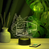 3D светильник  Светильник "Фура Mercedes-Benz"