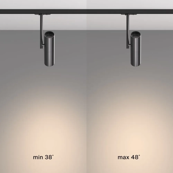 Трековый светильник Technical TR005-1-GU10-B