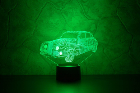 3D светильник  BMW 501 (ретро автомобиль)