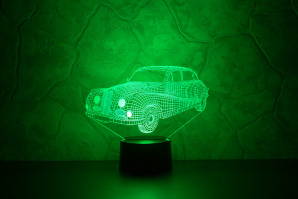 3D светильник  BMW 501 (ретро автомобиль)