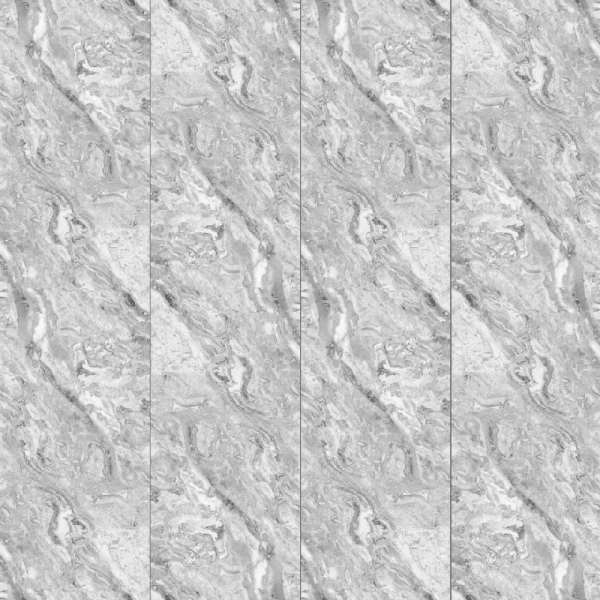 Панель ПВХ Мрамор Сантьяго 672 2,6*0,25 Stella Slim 5мм Light (15)