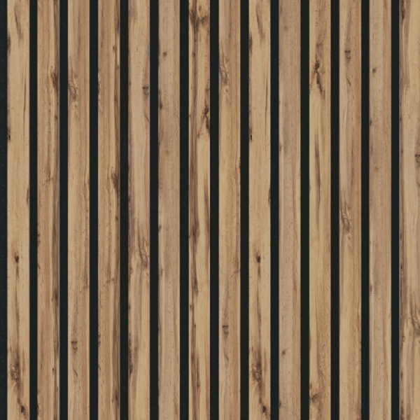 2К Панель Стеновая Акустическая Stella Trend Light Пекан 2780х600х21 (упак. 1шт.)