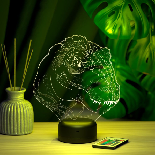 3D светильник  Светильник "Тираннозавр"