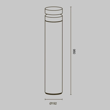 Ландшафтный светильник Outdoor O469FL-L20CM3K1