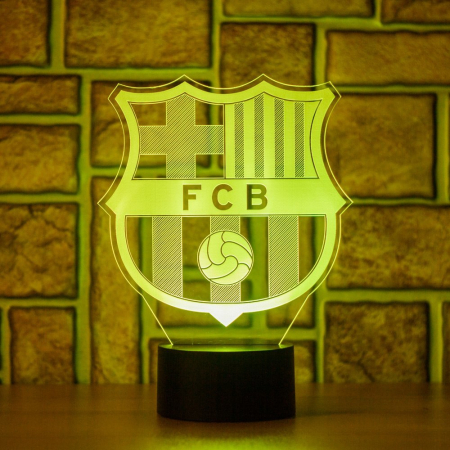 3D светильник  Барселона