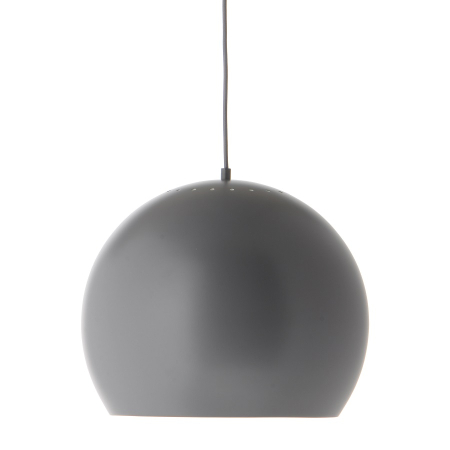Лампа подвесная ball, ?40 см, серая матовая, серый шнур
