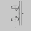 Профиль Led Strip ALM-1848-W-2M