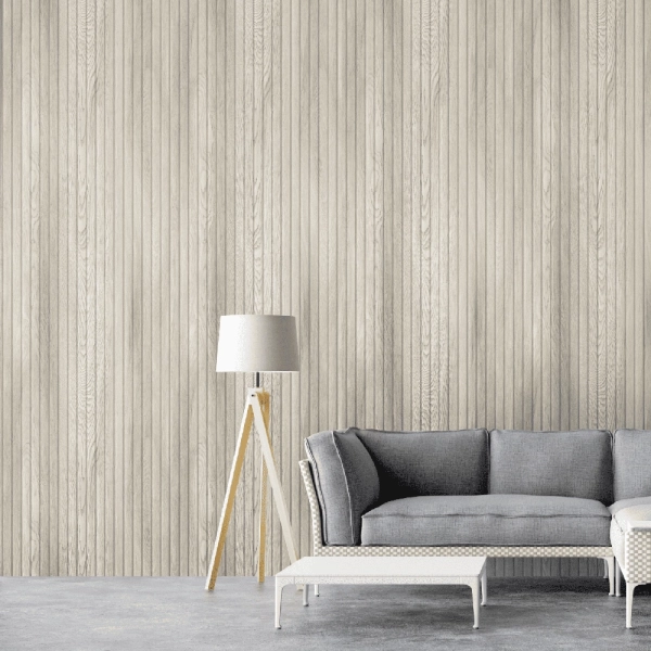 2К Панель Стеновая Реечная МДФ Stella Beats Standart Дуб Грей 2700x119x16 (4шт.упак.)