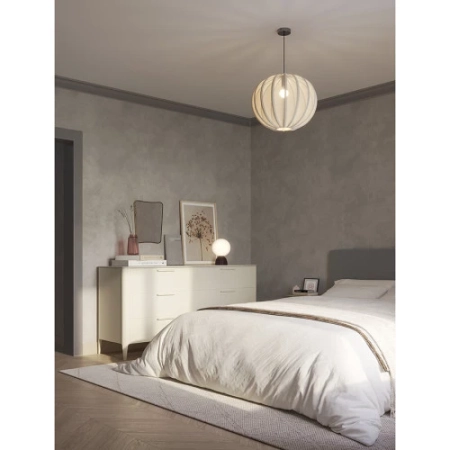 Лампа настольная texture moon, D20х29 см, вишневая