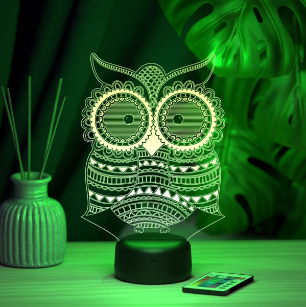 3D светильник  Светильник "Cова #4"