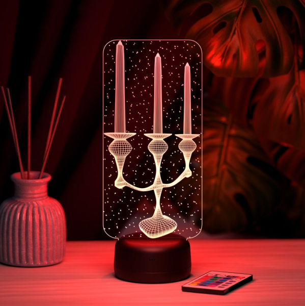 3D светильник  Светильник "Подсвечник (канделябр)"