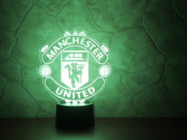 3D светильник  Манчестер Юнайтед
