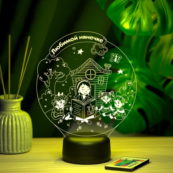 3D светильник  Светильник "Воспитателю детского сада"