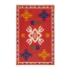 Ковер из шерсти по мотивам чувашских орнаментов из коллекции cultural heritage, 160х230 см