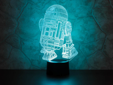 3D светильник  R2-D2